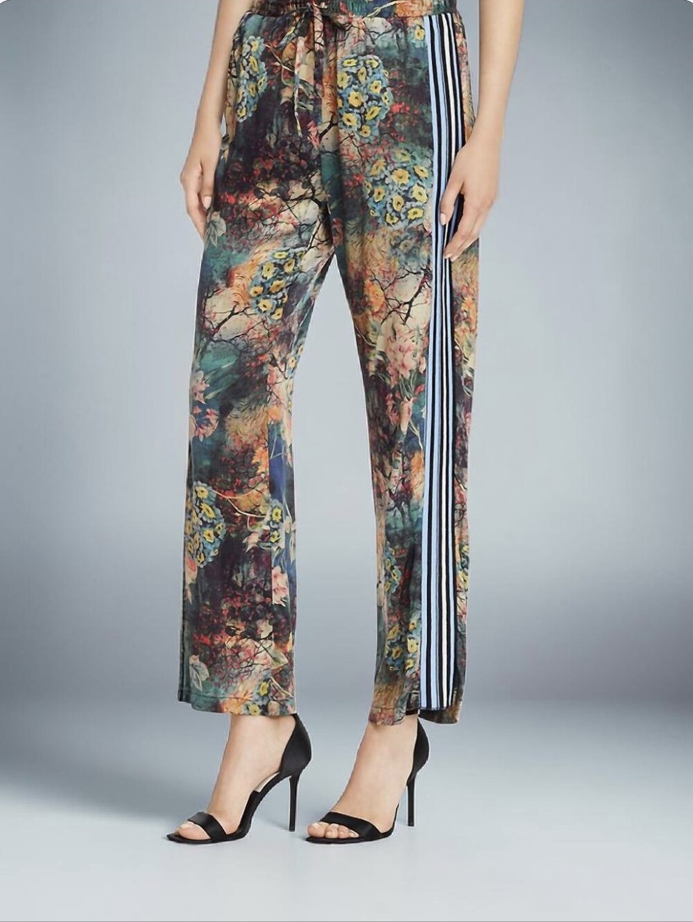 Johnny Was  Andy Multicolor Embroidered Label Floral Garment